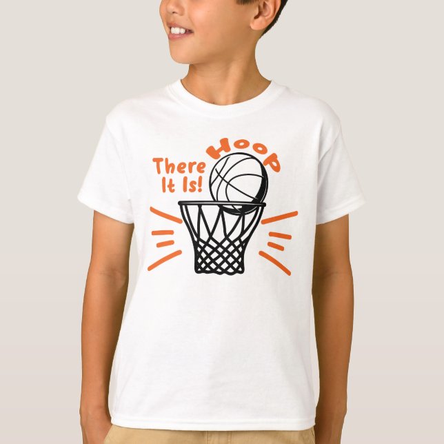 Ring Där är Basketball T Shirt (Framsida)