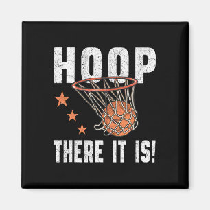 Ring där är det! Basketball B-Boll Fläkt Magnet