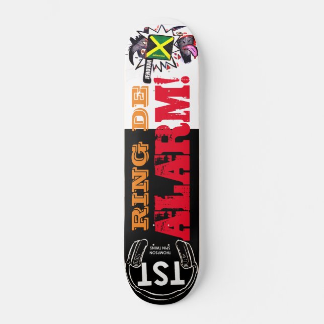 RING DE ALARM / TST Skateboard (Framsida)