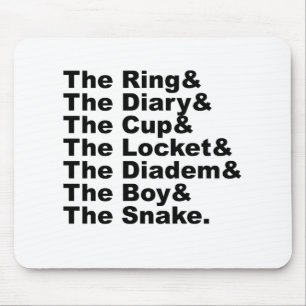 Ring & Diary & Kopp & Locket & Diadem & Boy & Snak Musmatta