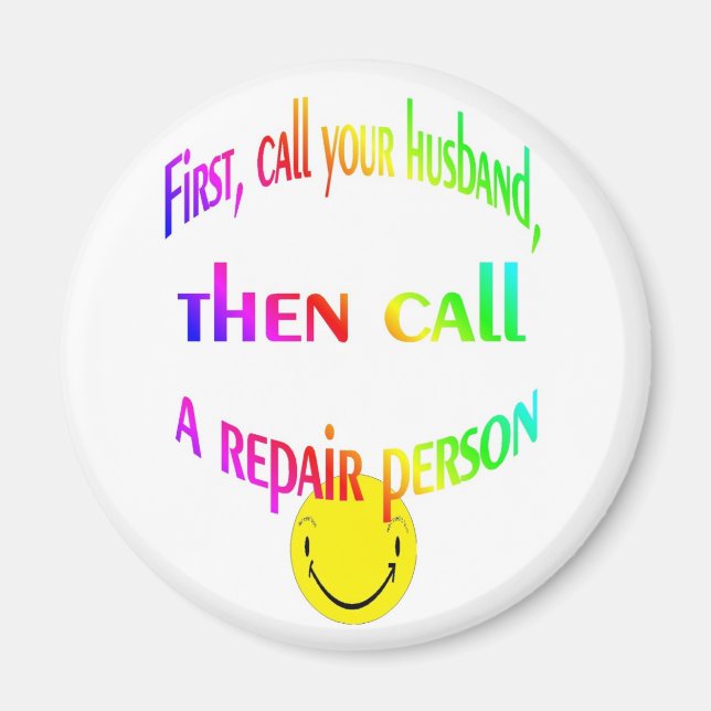 Ring din make... Fisk magnet. Magnet (Framsidan)