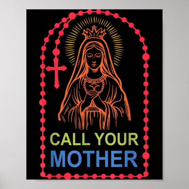 Ring din mamma  poster (Framsidan)