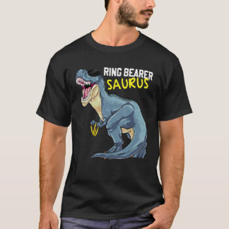 Ring Dinosaur Bearer Saurus Wedding Ring Rex Secur T Shirt