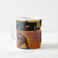 Ring Dreams: Anpassningsbar Basketball Mugg