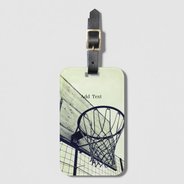 Ring Dreams Basketball Bagagebricka (Framsida vertikal)