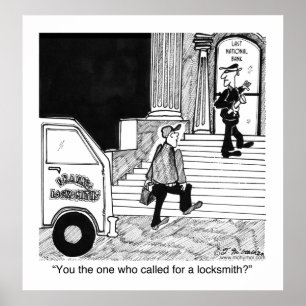 Ring efter en Locksmith? Poster