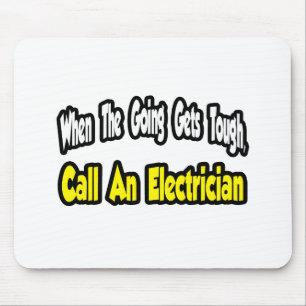 Ring en elektriker musmatta