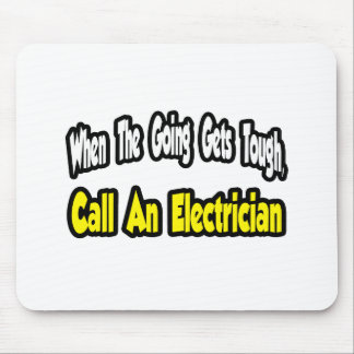 Ring en elektriker musmatta