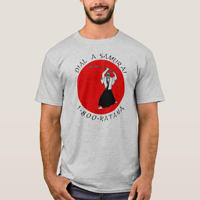 Ring en SamuraiTshirt Tee Shirt (Framsida)