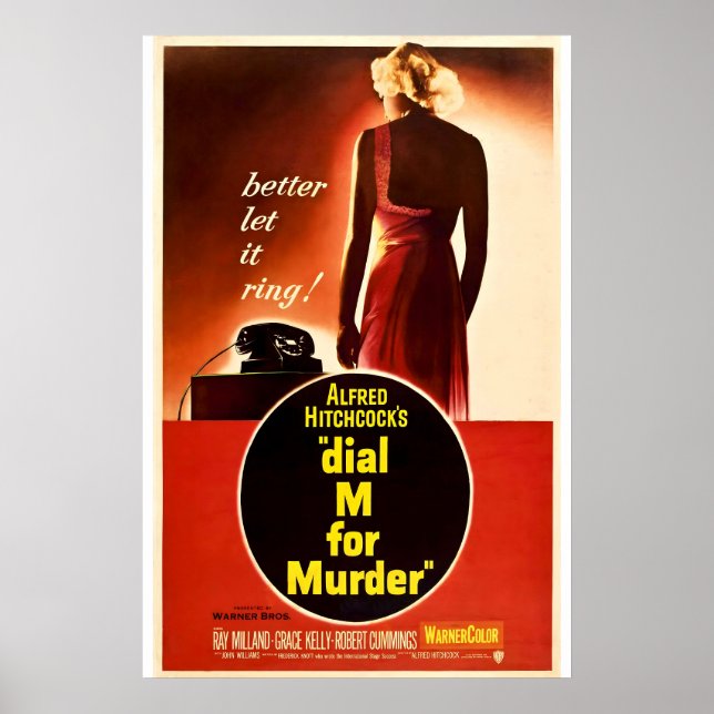 Ring för mord 1954 Film POSTER UTSKRIFT A5-A1 (Framsidan)
