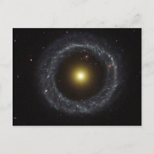 Ring galaxi-lampa vykort