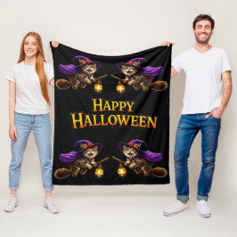 Ring glad Halloween flufffilt Fleecefilt