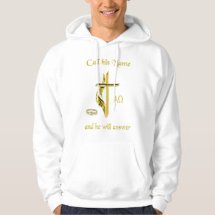 Ring hans namn hoodie