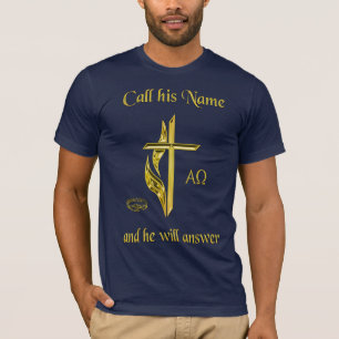 Ring hans namn t shirt