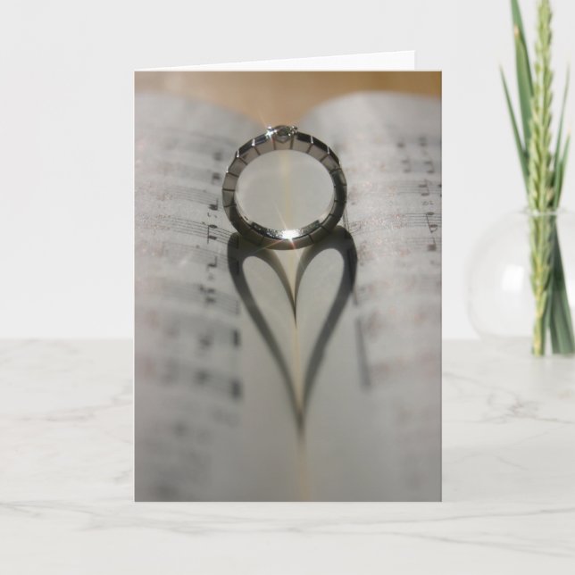Ring Heart Shadow Kort (Framsida)