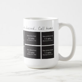 Ring hem Foton Collage Kaffe 470 ml Mugg
