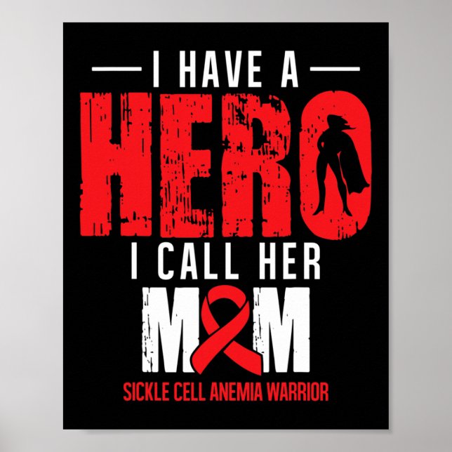 Ring hennes Mamma-sickle Cell Anemi Awareness Supp Poster (Framsidan)