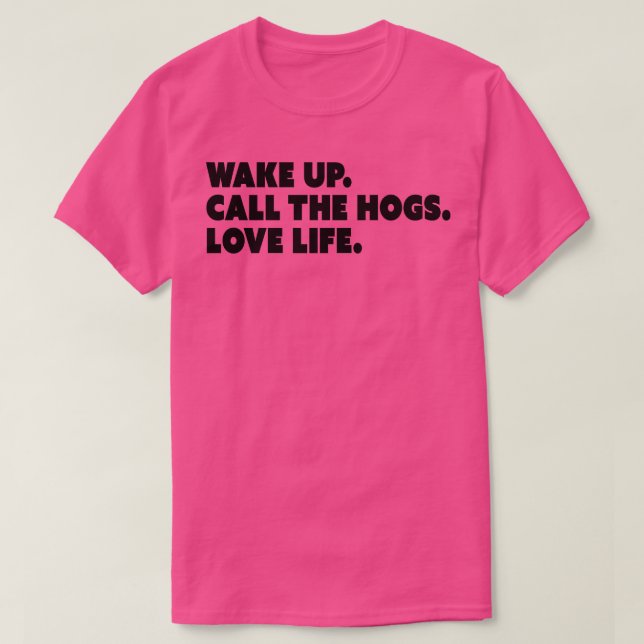 Ring Hogs Kärlek Life TShirt T Shirt (Design framsida)