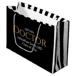 Ring honom doktor Grads namn svart vit examen