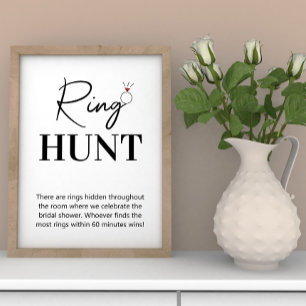 Ring Hunt-Möhippans spelsignatur Poster