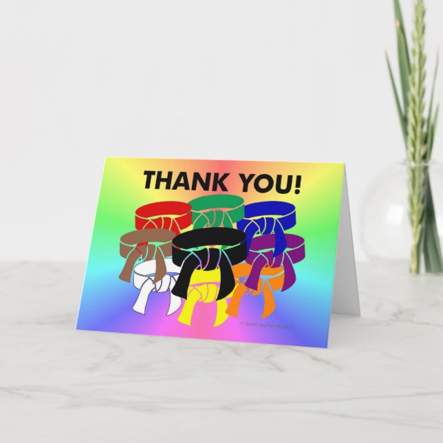 Ring i Bälte tackkort (Framsida)