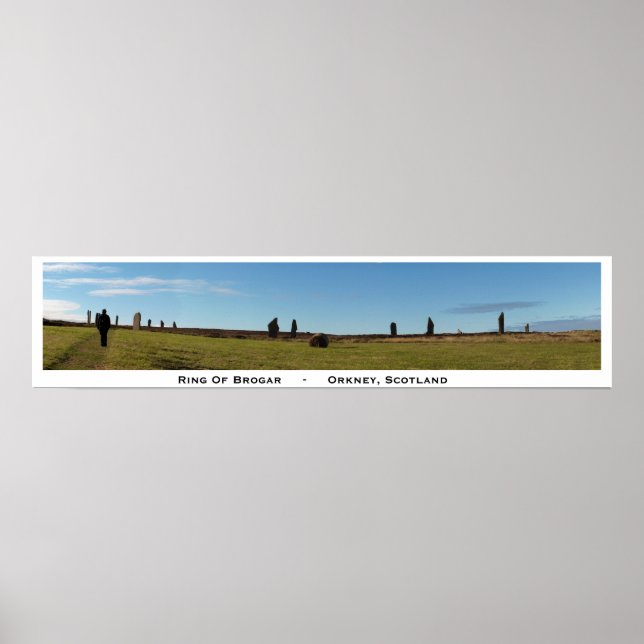 Ring i Brodgar Poster (Framsidan)