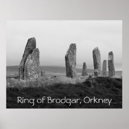 Ring i Brodgar Poster