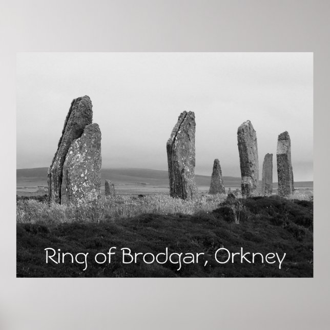 Ring i Brodgar Poster (Framsidan)