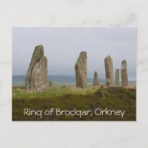 Ring i Brodgar-vykort