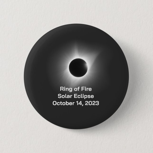 Ring i Fire Solar Eclipse 14 oktober 2023. Knapp (Framsida)