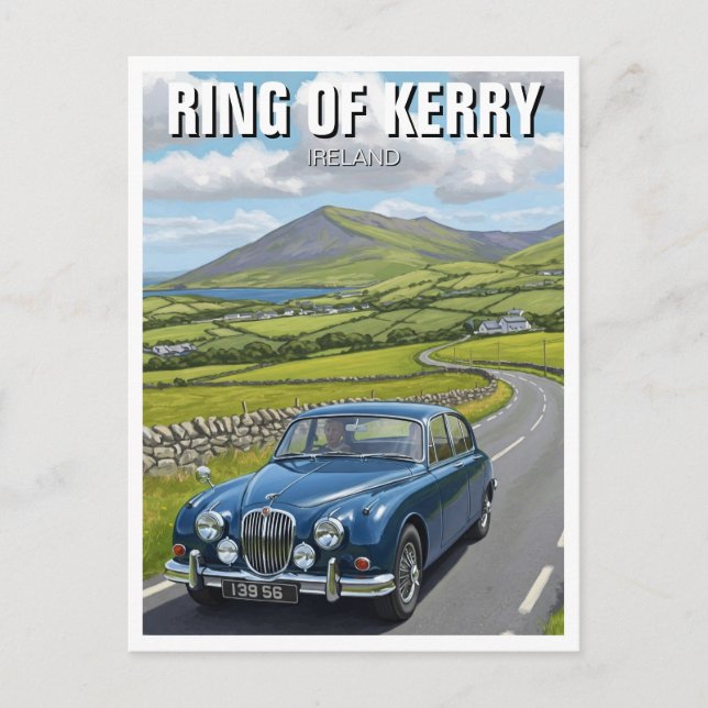 Ring i Kerry Ireland Travel Vykort (Framsida)
