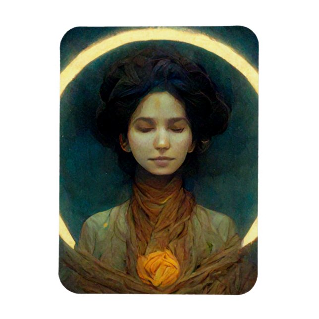 Ring i Light 2 Fantasy Sci-fi Magnet (Vertikal)