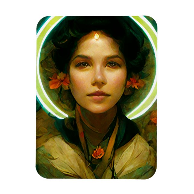 Ring i Light Fantasy Sci-fi Magnet (Vertikal)