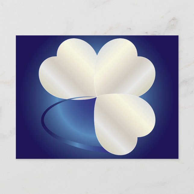 Ring i tre hjärtan vykort (Framsida)