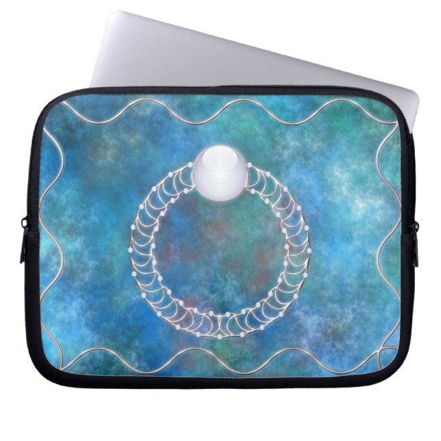 RING i VATTEN LAPTOP SLEEVE (Framsidan)