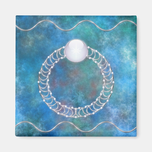 Ring i Vatten Magnet (Framsidan)