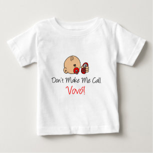 Ring inte Vovo (mormor) T-shirt