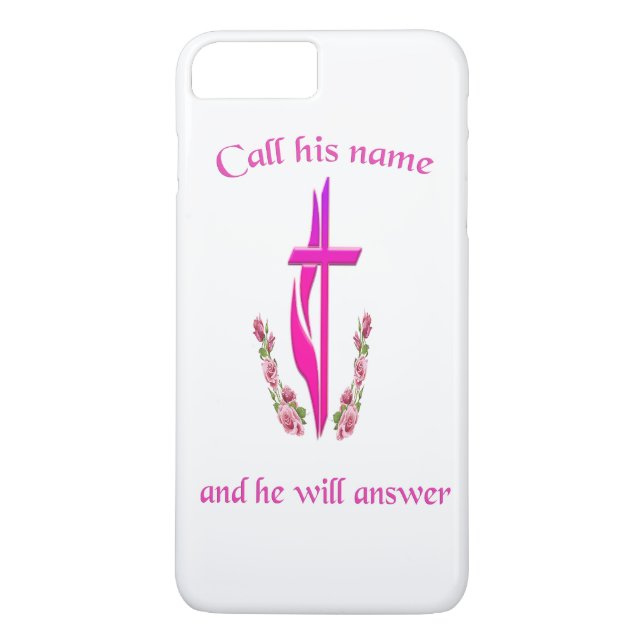 Ring Jesus namn Case-Mate iPhone Skal (Baksida)