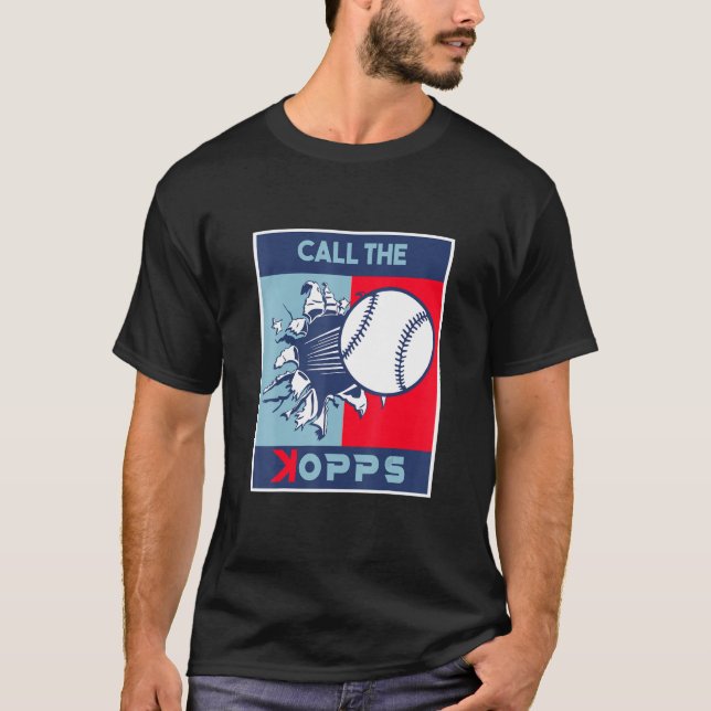 Ring Kopps baseball-strykningen Ace K Baseball T Shirt (Framsida)
