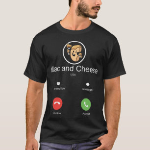 Ring Mac & Cheese Gift Mac och Cheese Pasta T Shirt