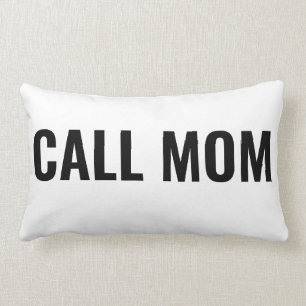 Ring Mamma Pillow Gått till dotter College Gi Lumbarkudde