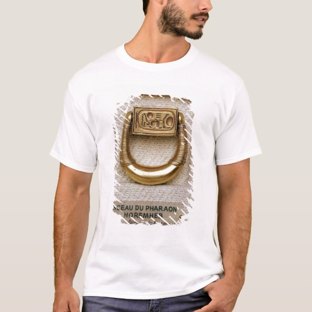 Ring med försegla av General Horemheb T-shirt (Framsida)