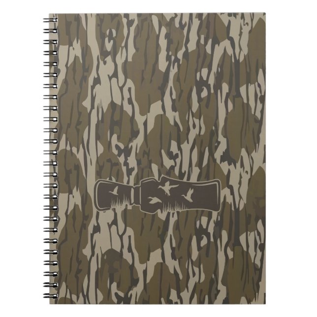 Ring mig Anka-samtal på nedre Camo Anteckningsbok (Framsidan)