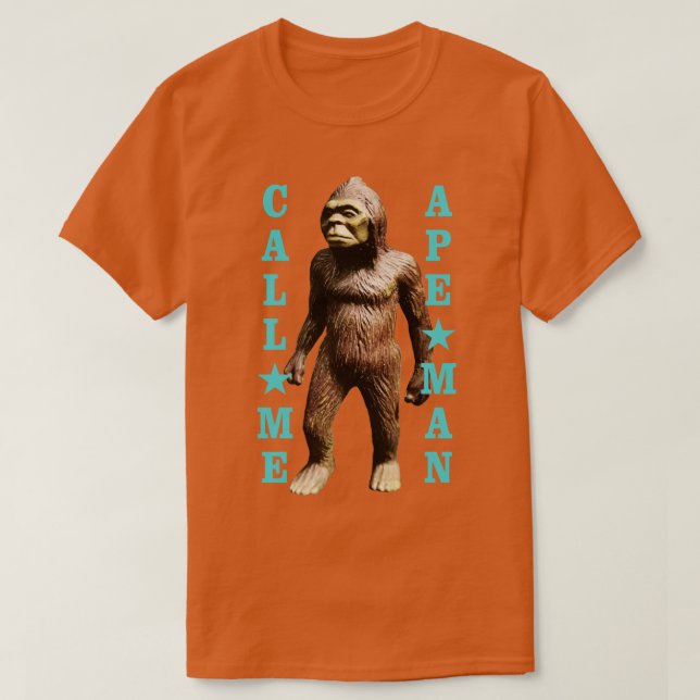 Ring mig Ape Man 1 T Shirt (Design framsida)