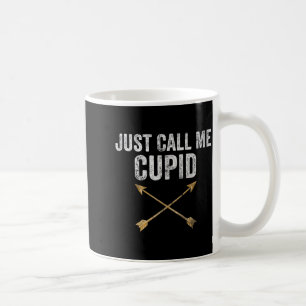 Ring mig bara för Cud-tröja Retro pil Alla hjärtan Kaffemugg