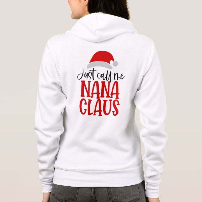 Ring mig bara Nana Claus-56768 T Shirt (Baksida)