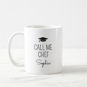 Ring mig Chef Personligt namn Kaffemugg