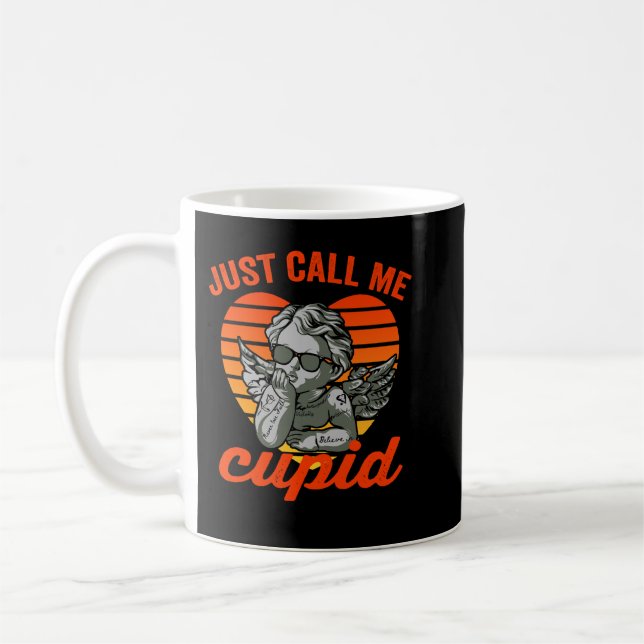 Ring mig Cupid Kaffemugg (Vänster)