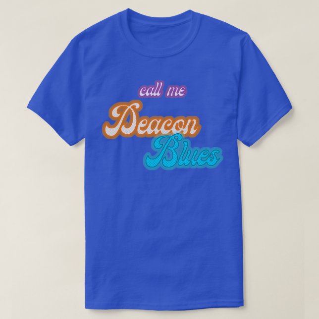 Ring mig Deacon Blues TShirt T Shirt (Design framsida)