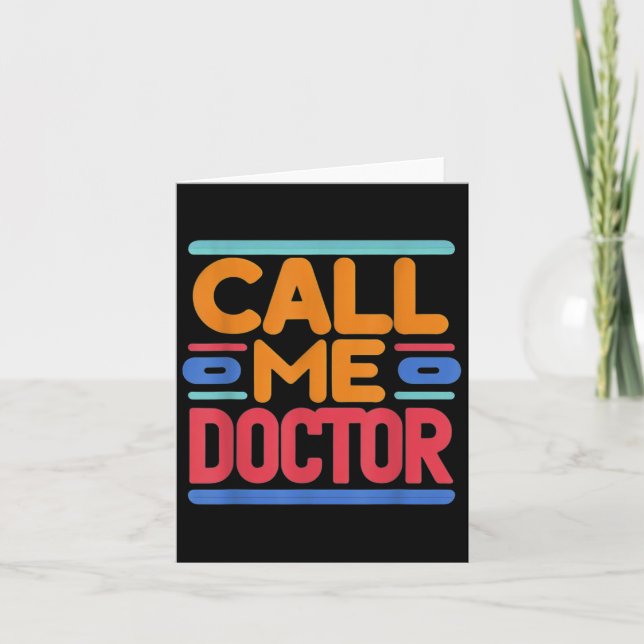Ring mig Doktor _____— Kort (Framsida)